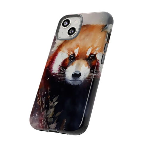 Red Panda in Watercolor - Impact Resistant Phone Case